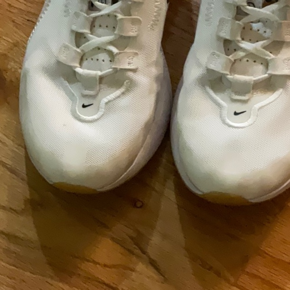 Nike White Sneakers with Leopard Accents - Picture 6 of 8